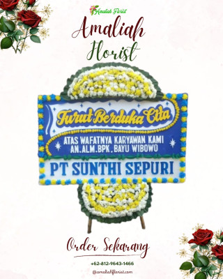 Papan Bunga Duka di Bandar Dua