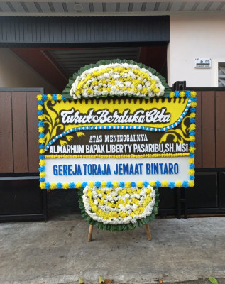 Papan Bunga Duka di Bandar Dua