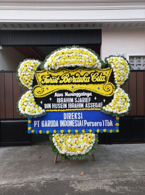 Papan Bunga Duka di Bandar Dua
