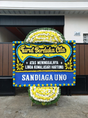 Papan Bunga Duka di Bandar Dua